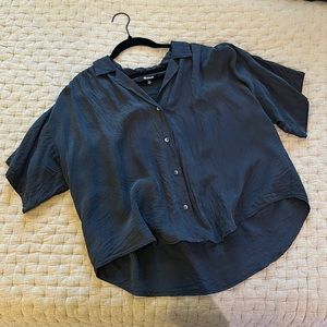 madewell silk camp shirt